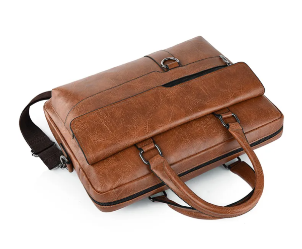 Arms burg Laptop Leather Bag